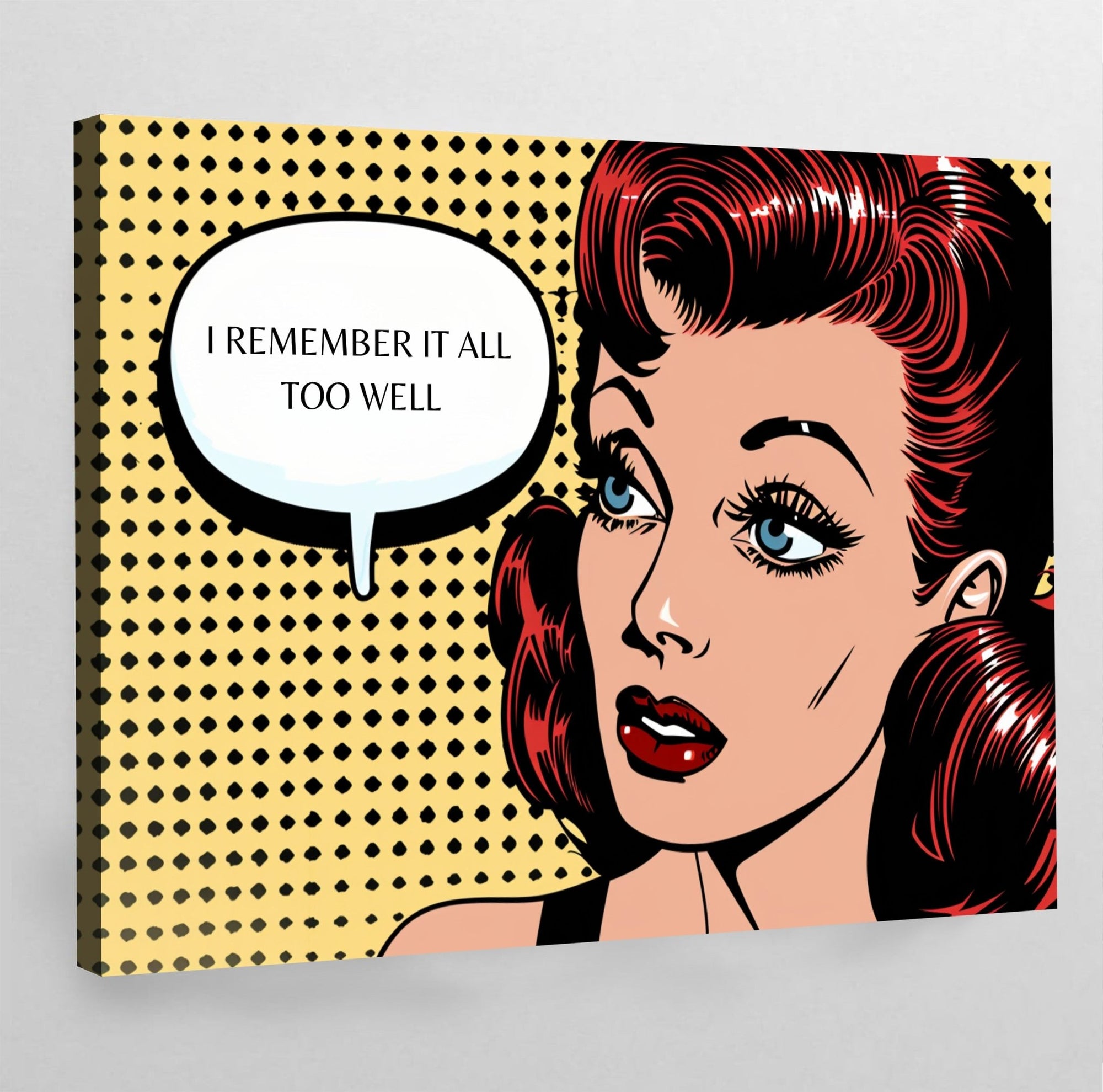 Old School Canvas Pop Art - The Trendy Art