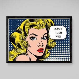 Old School Pop Art Canvas - The Trendy Art