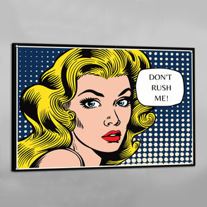 Old School Pop Art Canvas - The Trendy Art