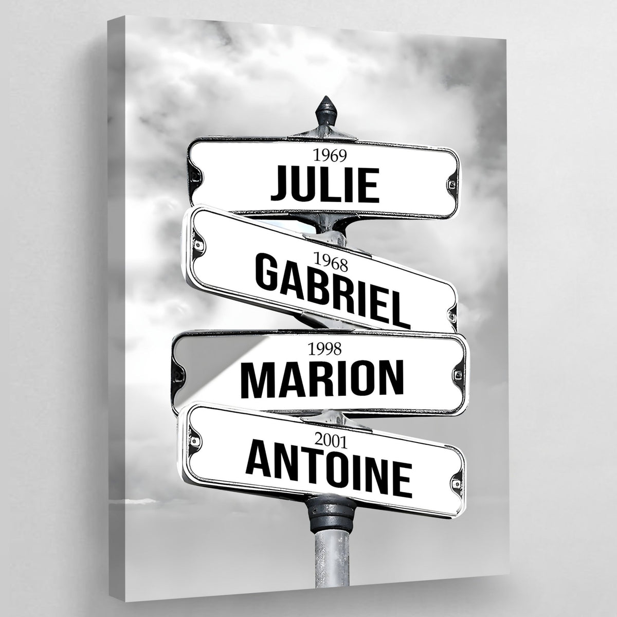 Personalized Street Sign Wall Art - The Trendy Art