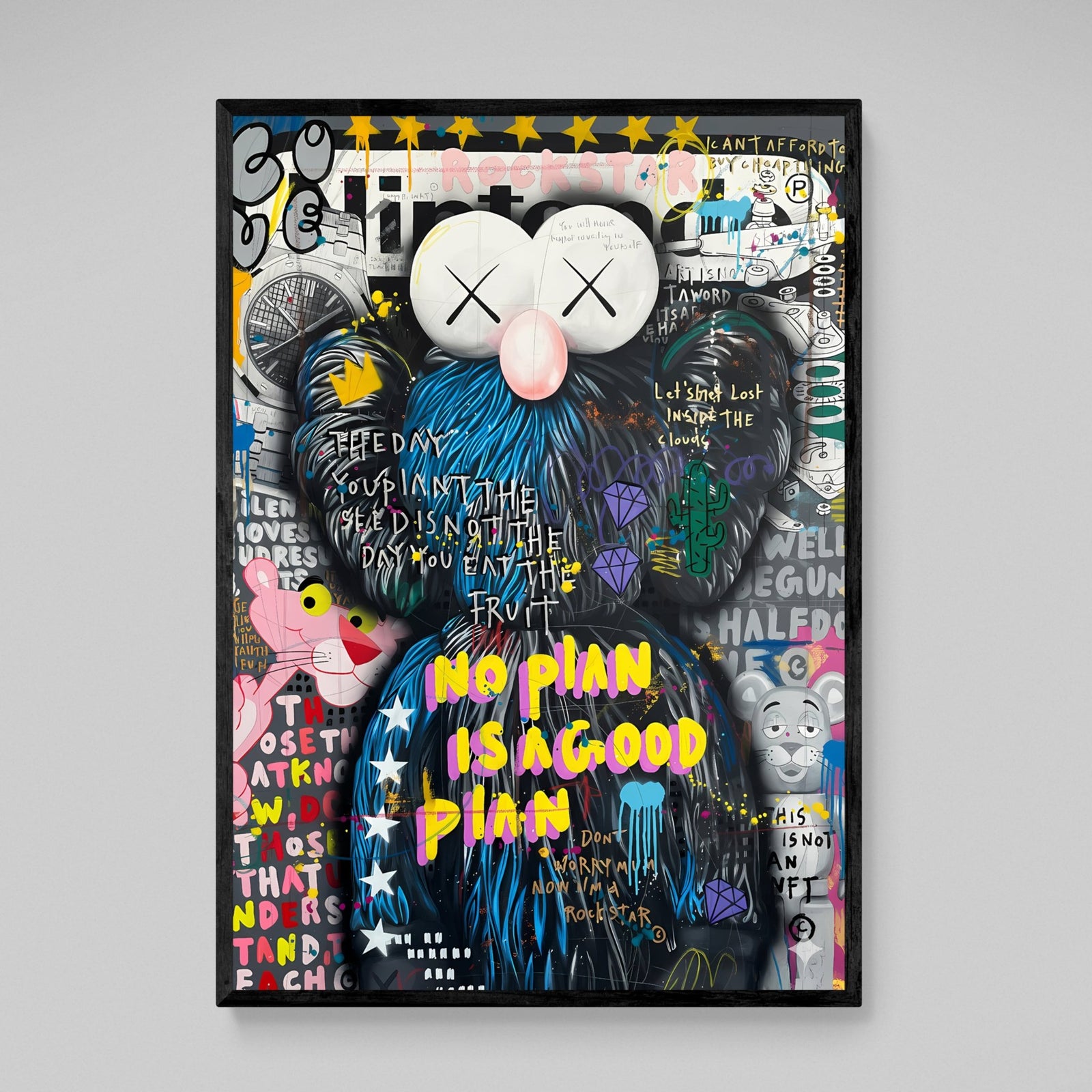 Pop Art Colorful Canvas Wall Art - The Trendy Art
