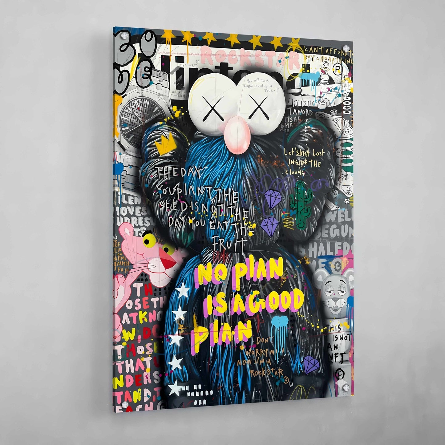 Pop Art Colorful Canvas Wall Art - The Trendy Art