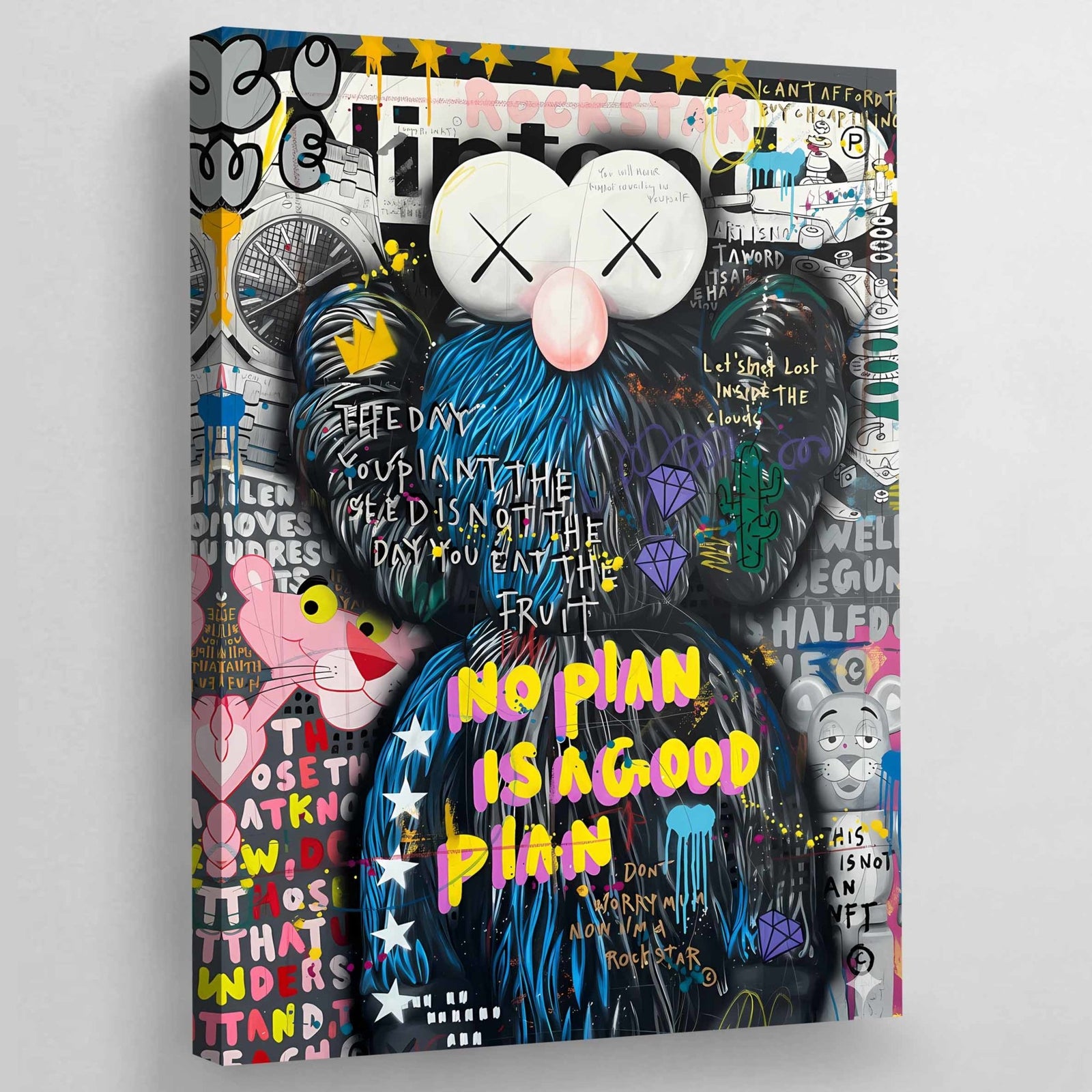 Pop Art Colorful Canvas Wall Art - The Trendy Art