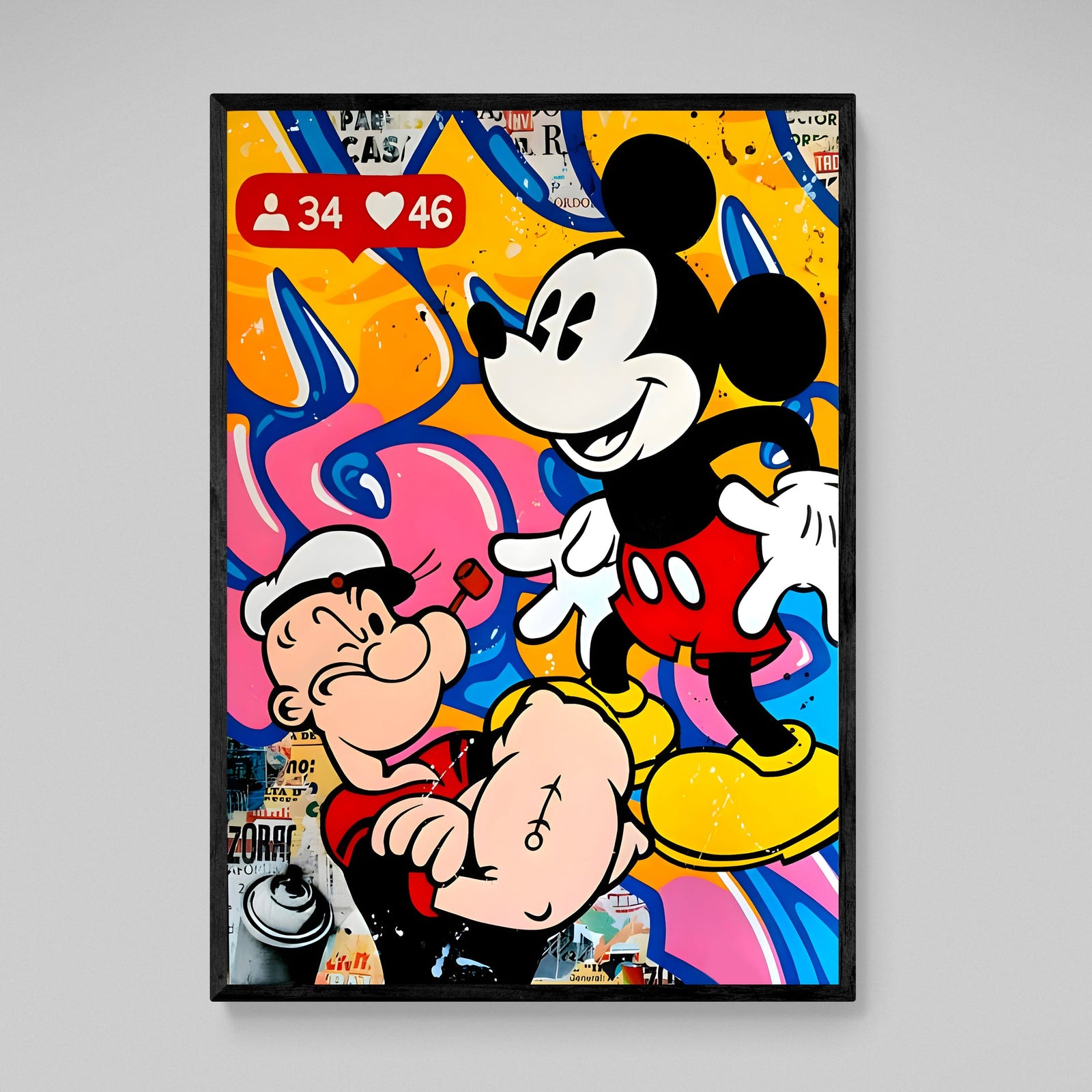 Pop Art Pop Culture Wall Art - The Trendy Art