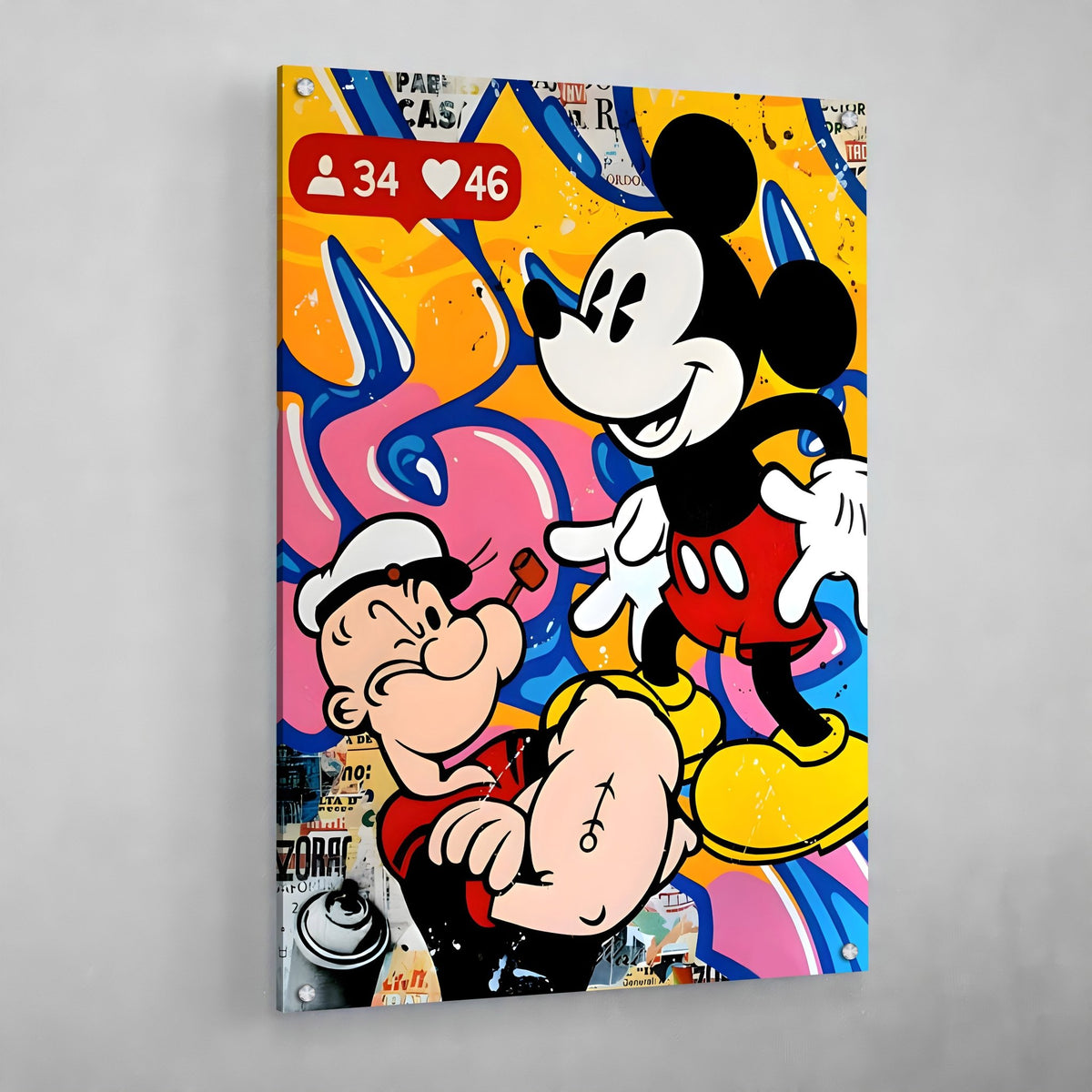 Pop Art Pop Culture Wall Art - The Trendy Art
