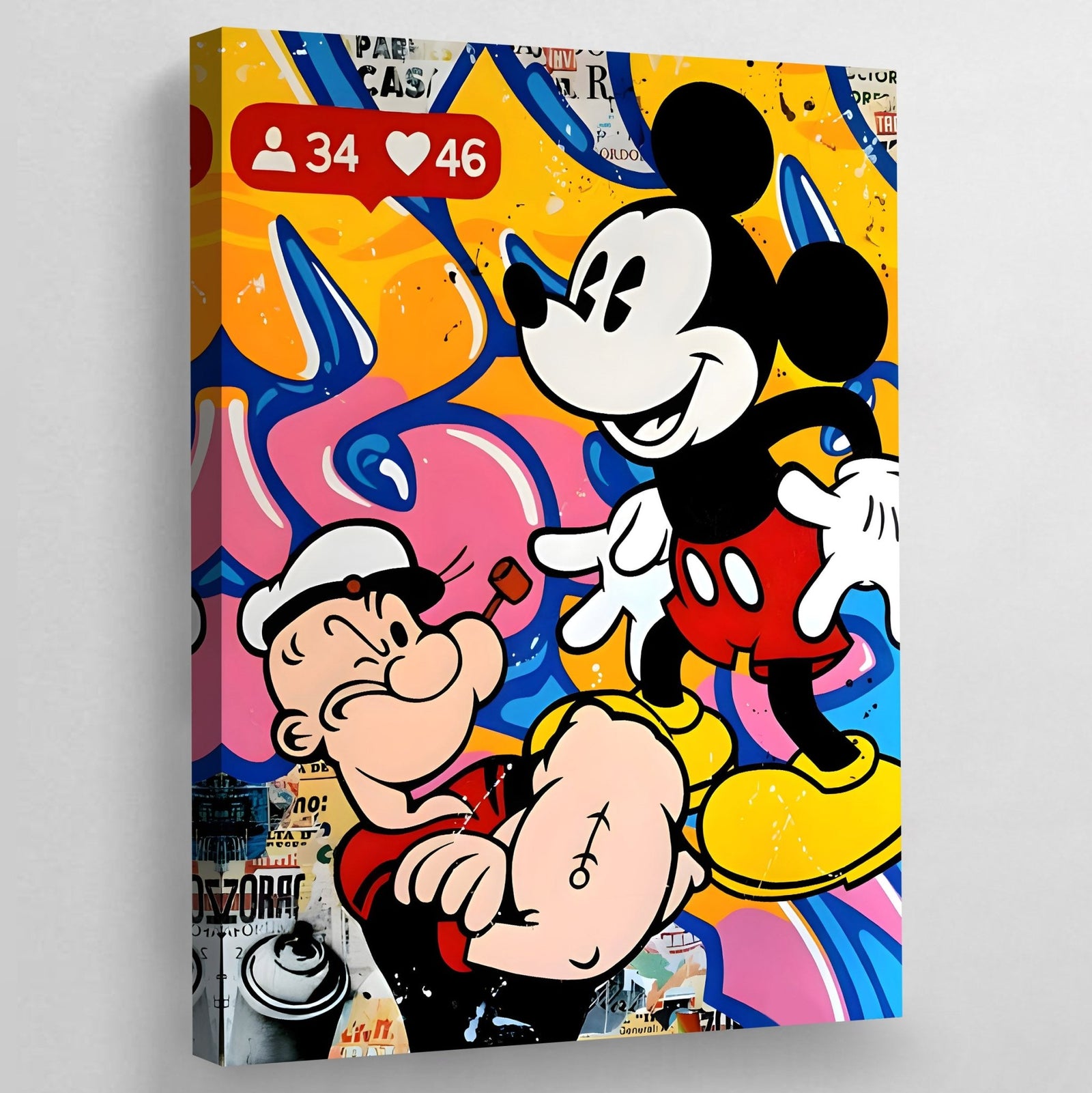 Pop Art Pop Culture Wall Art - The Trendy Art
