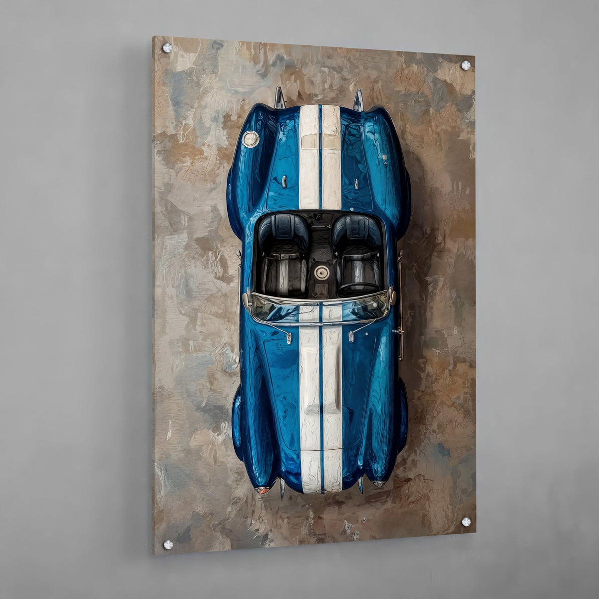 Shelby Car Wall Art - The Trendy Art