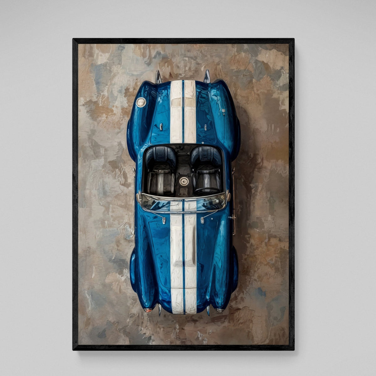Shelby Car Wall Art - The Trendy Art
