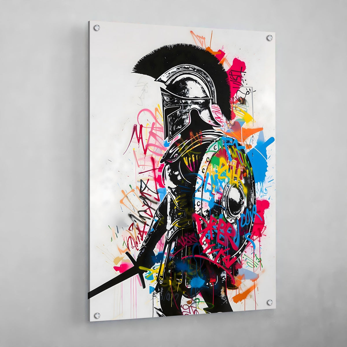 Spartan Wall Art - The Trendy Art