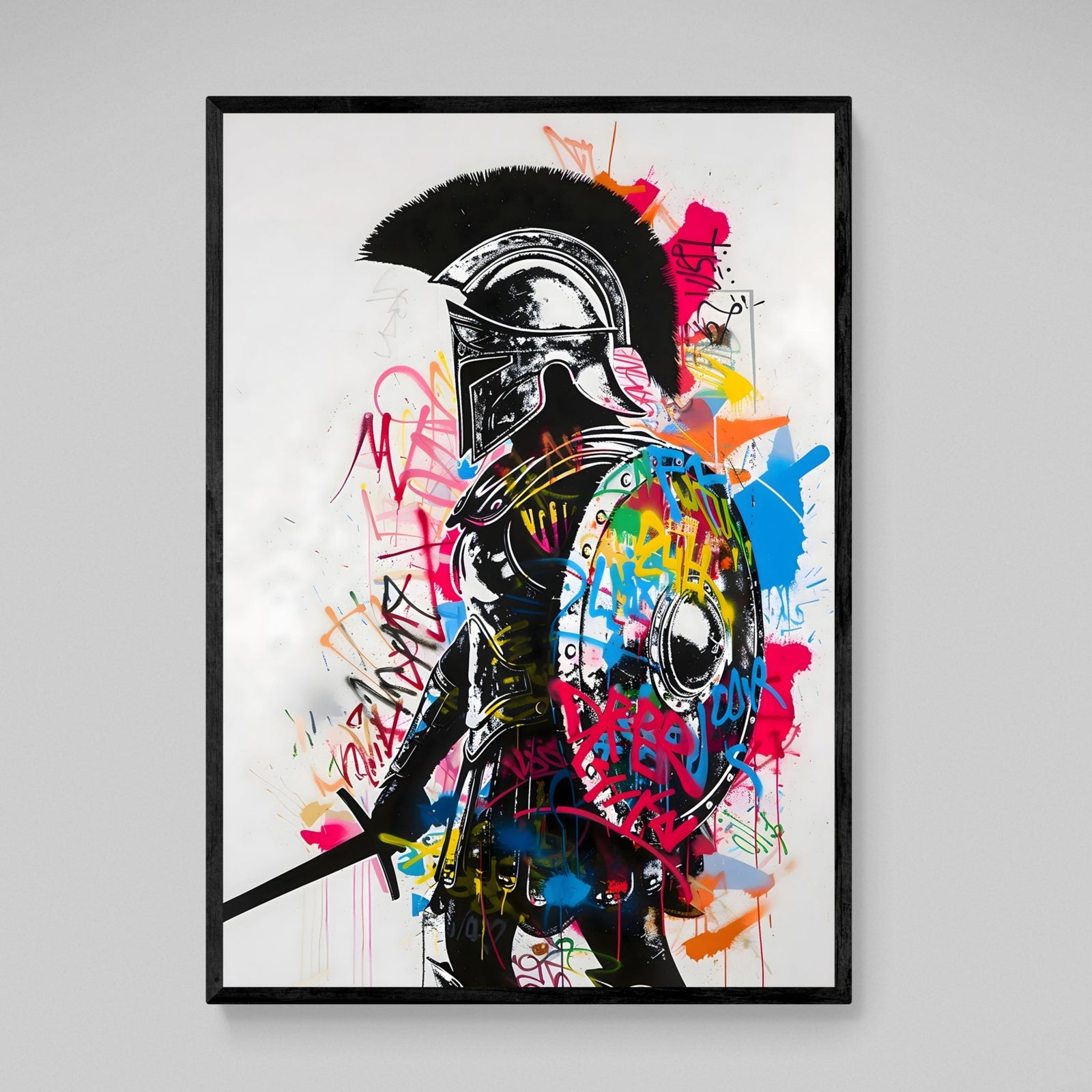 Spartan Wall Art - The Trendy Art