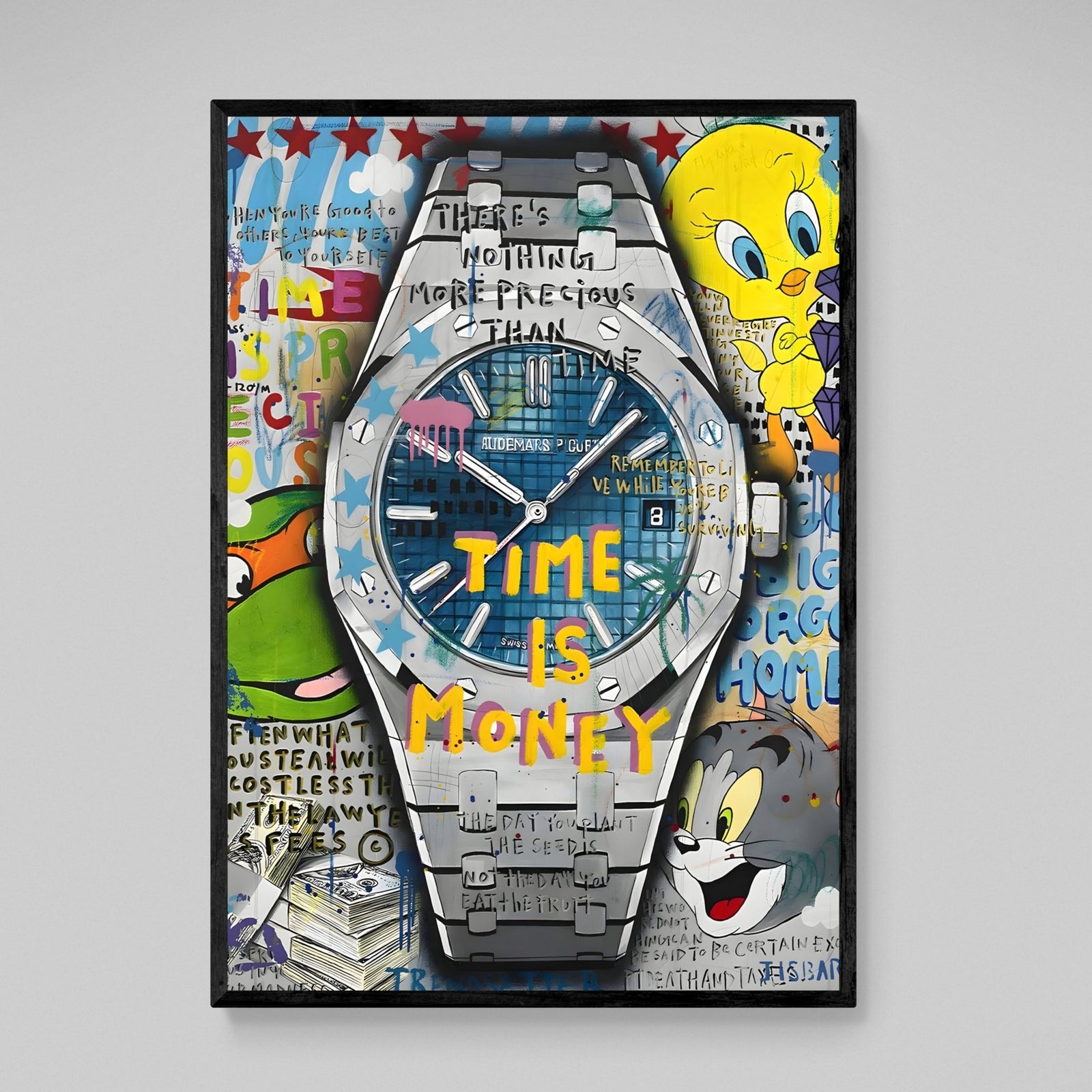 Street Art Luxury Watch Canvas - The Trendy Art
