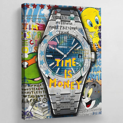 Street Art Luxury Watch Canvas - The Trendy Art