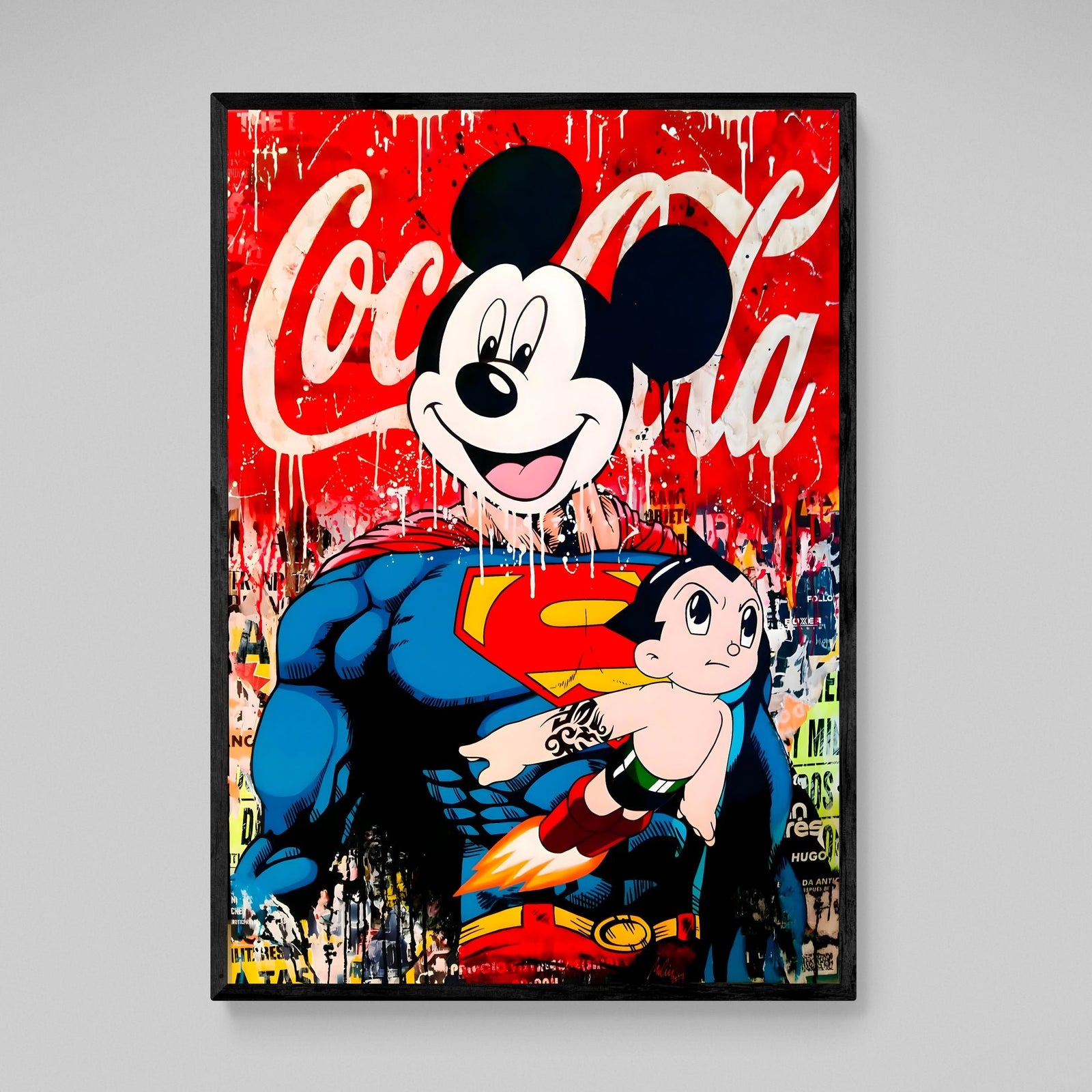 Street Art Pop Culture Wall Art - The Trendy Art