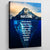 Success Iceberg Canvas - The Trendy Art