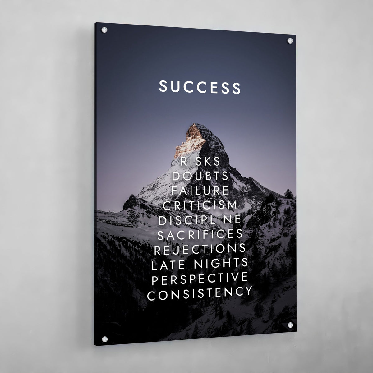 Success Poster - The Trendy Art