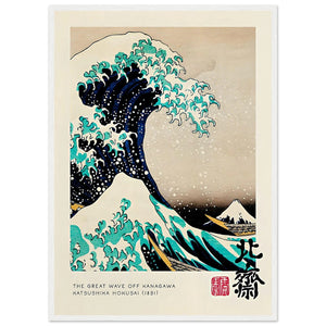 The Great Wave Off Kanagawa Print - The Trendy Art