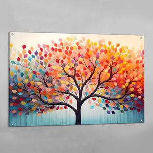 Tree Of Life Colorful Wall Art - The Trendy Art