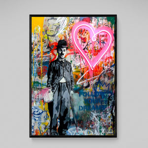 Urban Love Graffiti Wall Art - The Trendy Art