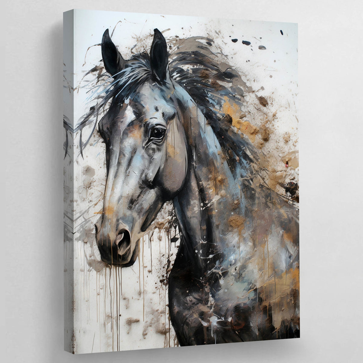 Vintage Horse Wall Art - The Trendy Art