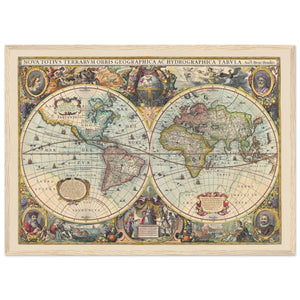 Vintage Map Wall Art - The Trendy Art