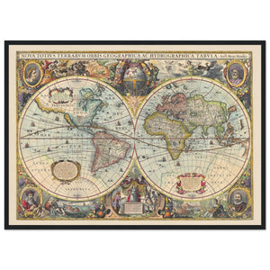 Vintage Map Wall Art - The Trendy Art