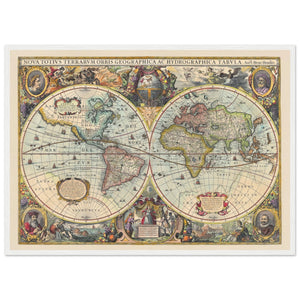 Vintage Map Wall Art - The Trendy Art