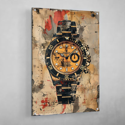 Vintage Watch Wall Art - The Trendy Art