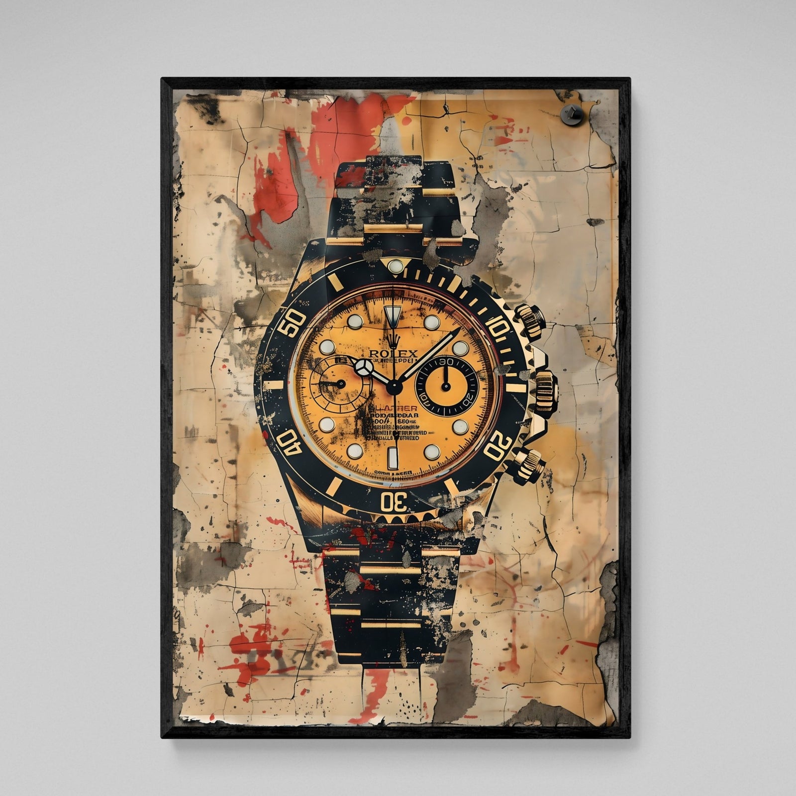 Vintage Watch Wall Art - The Trendy Art