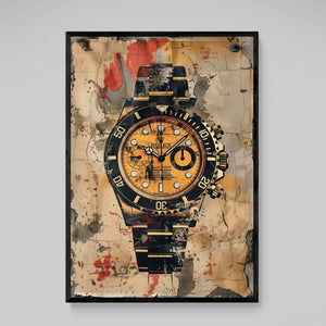 Vintage Watch Wall Art - The Trendy Art