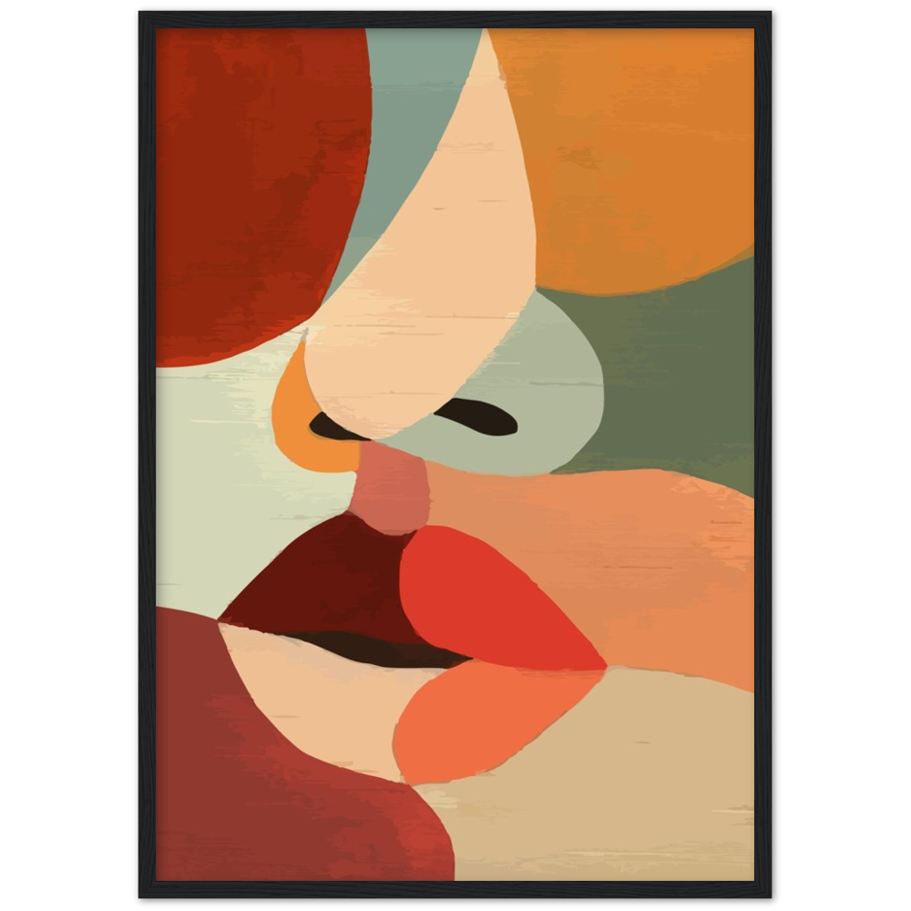 Abstract Face Art - The Trendy Art