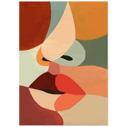 Abstract Face Art - The Trendy Art
