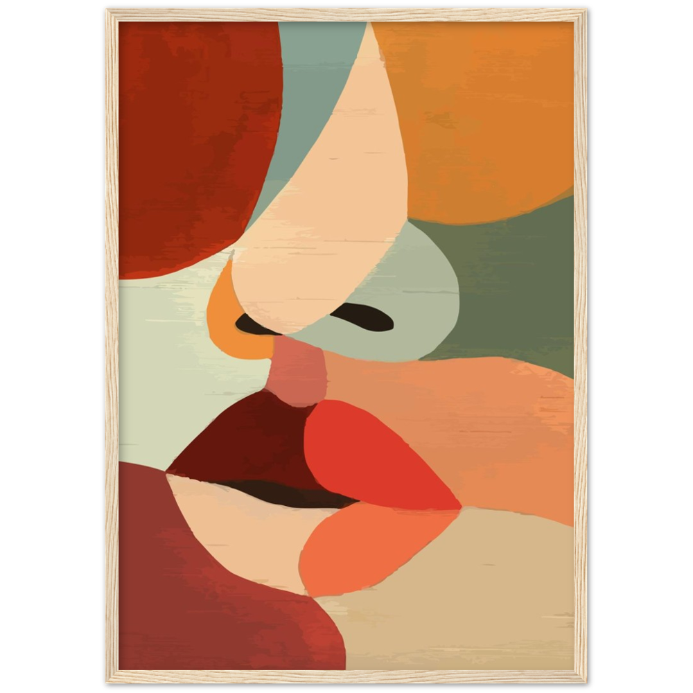 Abstract Face Art - The Trendy Art