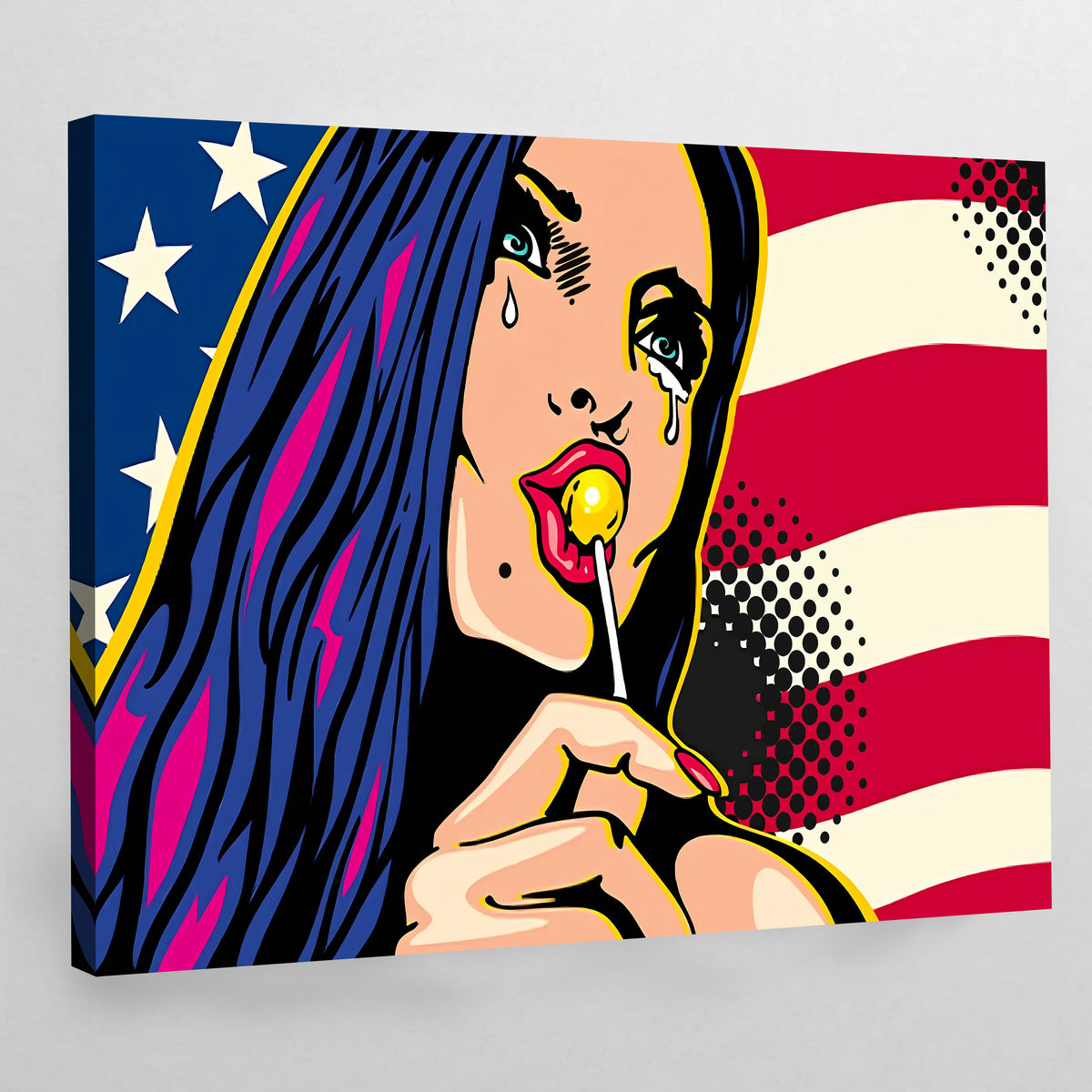 Large Pop Art Canvas - The Trendy Art