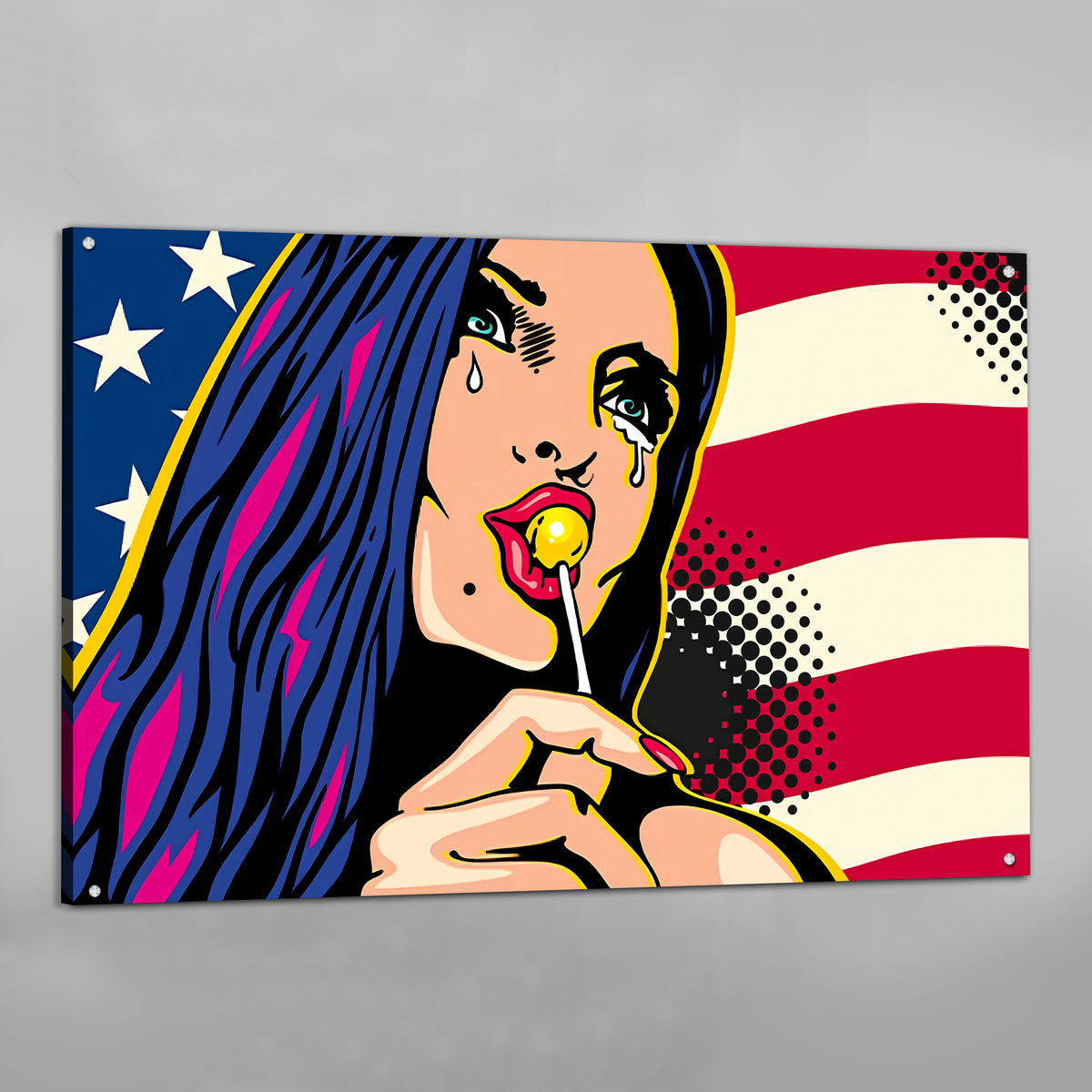 Large Pop Art Canvas - The Trendy Art