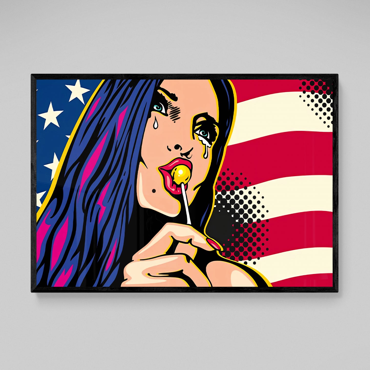 Large Pop Art Canvas - The Trendy Art