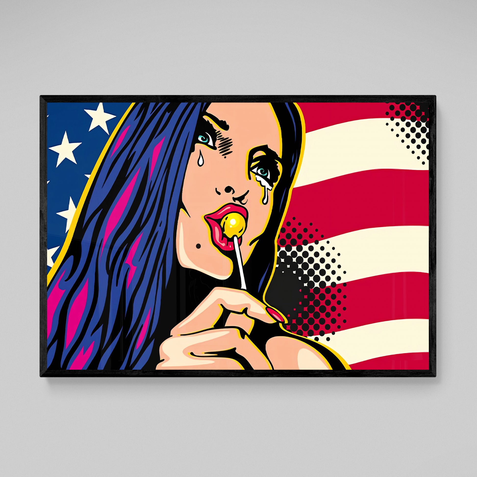 Large Pop Art Canvas - The Trendy Art