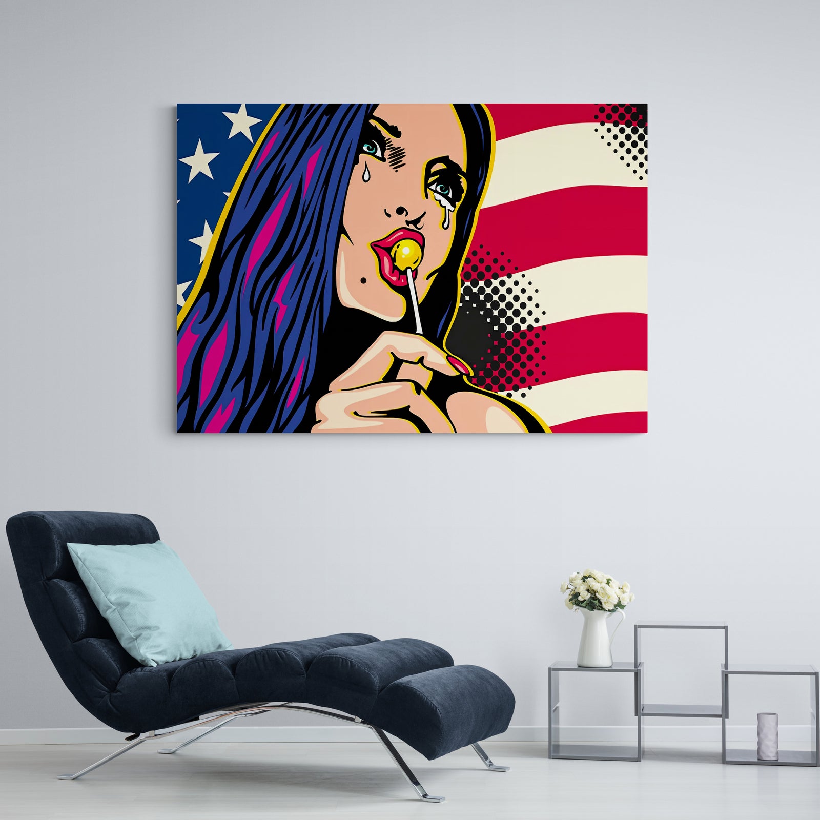 Large Pop Art Canvas - The Trendy Art