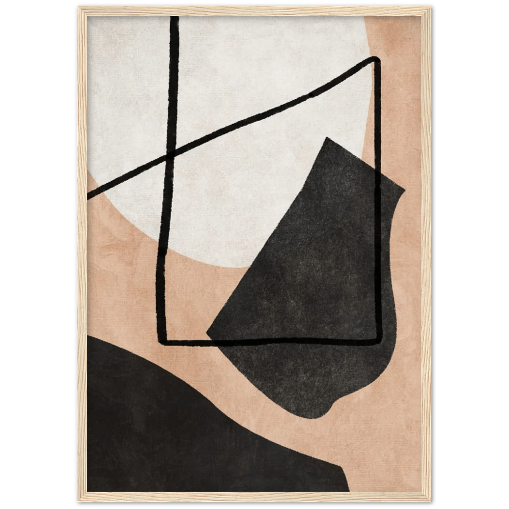 Abstract Boho Wall Art - The Trendy Art