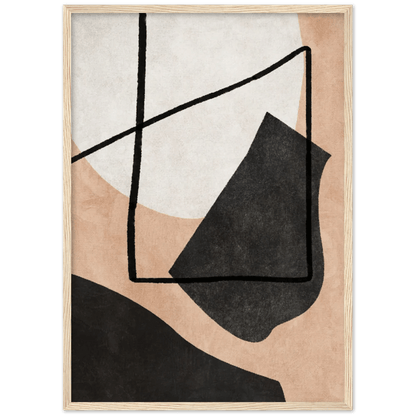 Abstract Boho Wall Art - The Trendy Art