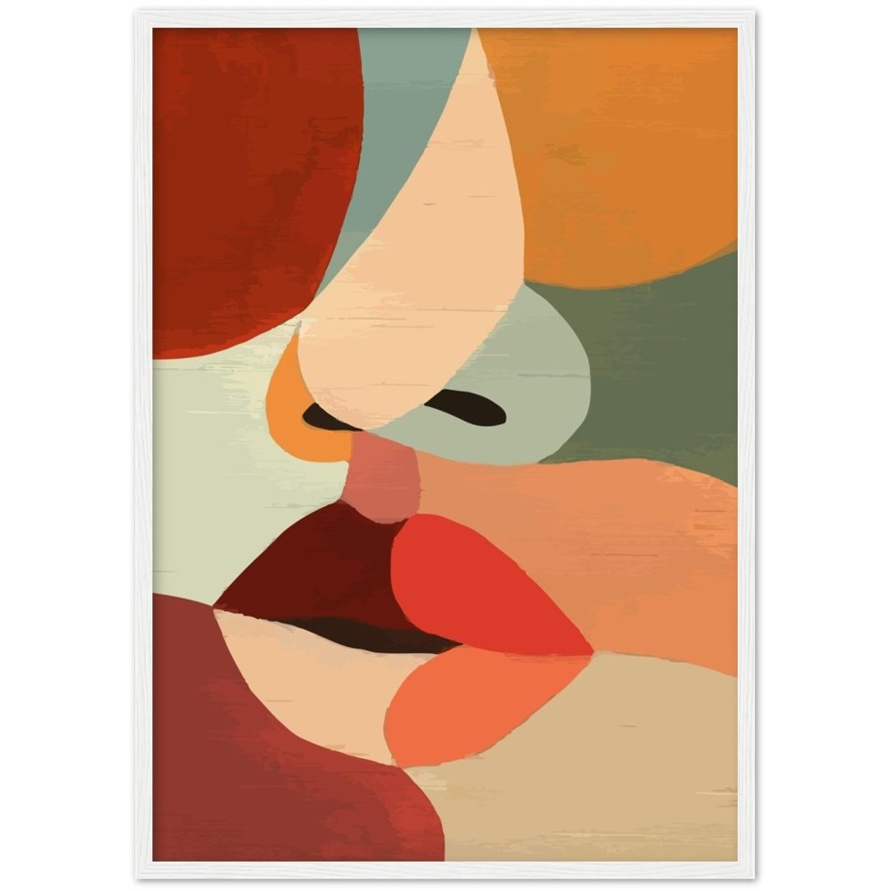 Abstract Face Art - The Trendy Art