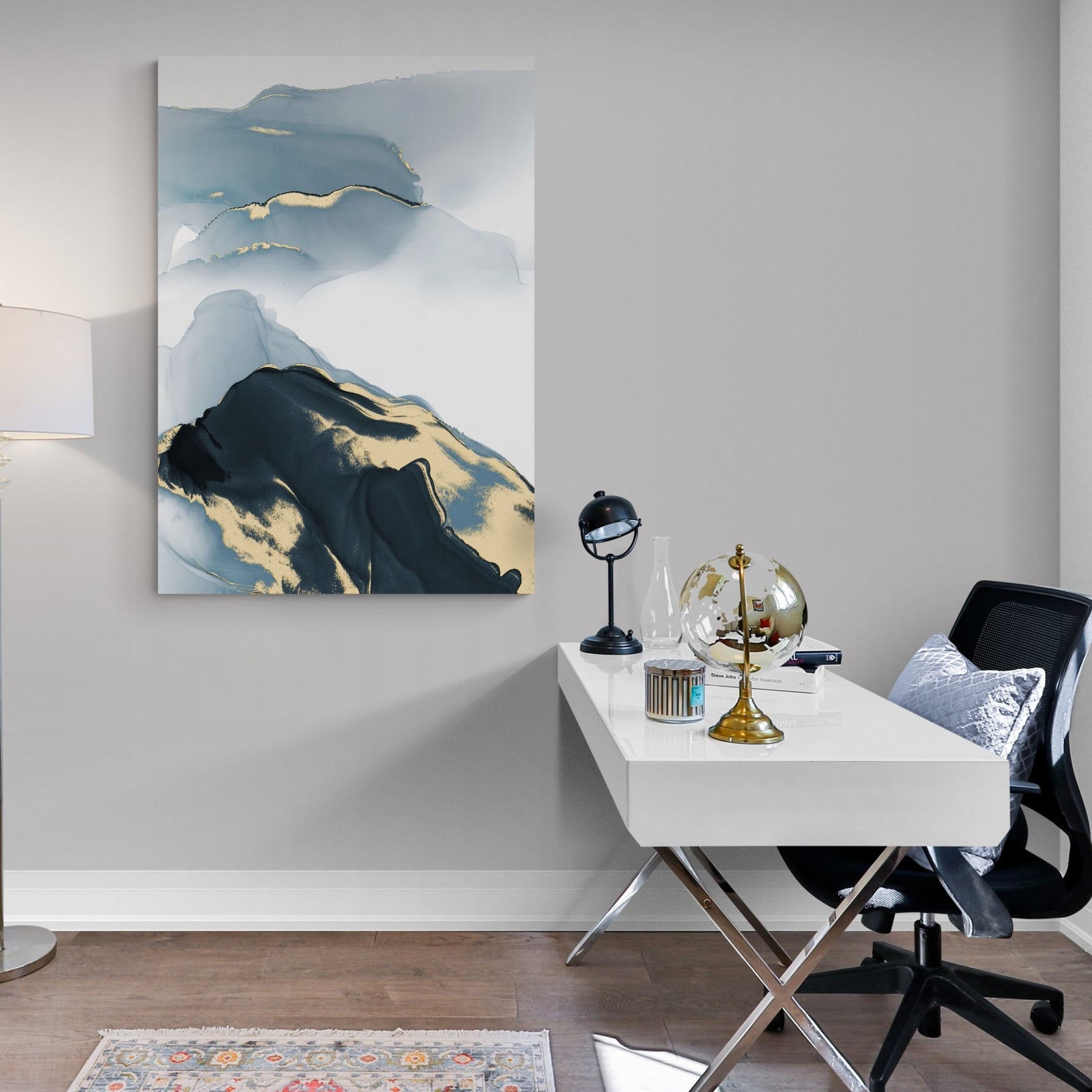 Abstract Marble Wall Art - The Trendy Art