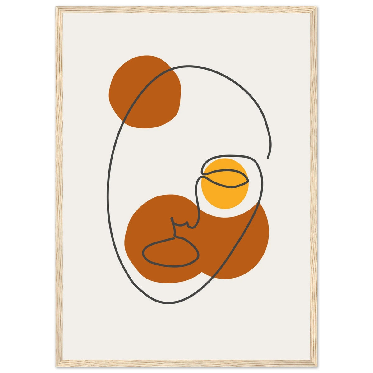 Abstract Minimalist Wall Art - The Trendy Art