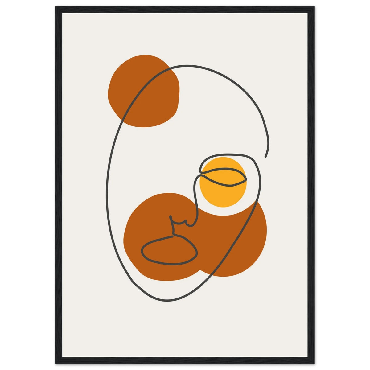 Abstract Minimalist Wall Art - The Trendy Art