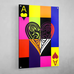 Ace Of Hearts Art - The Trendy Art
