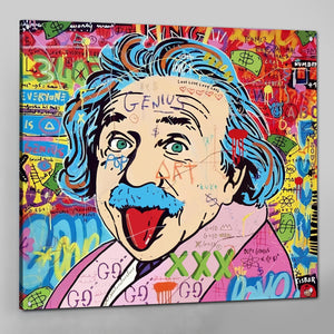 Albert Einstein Wall Art - The Trendy Art