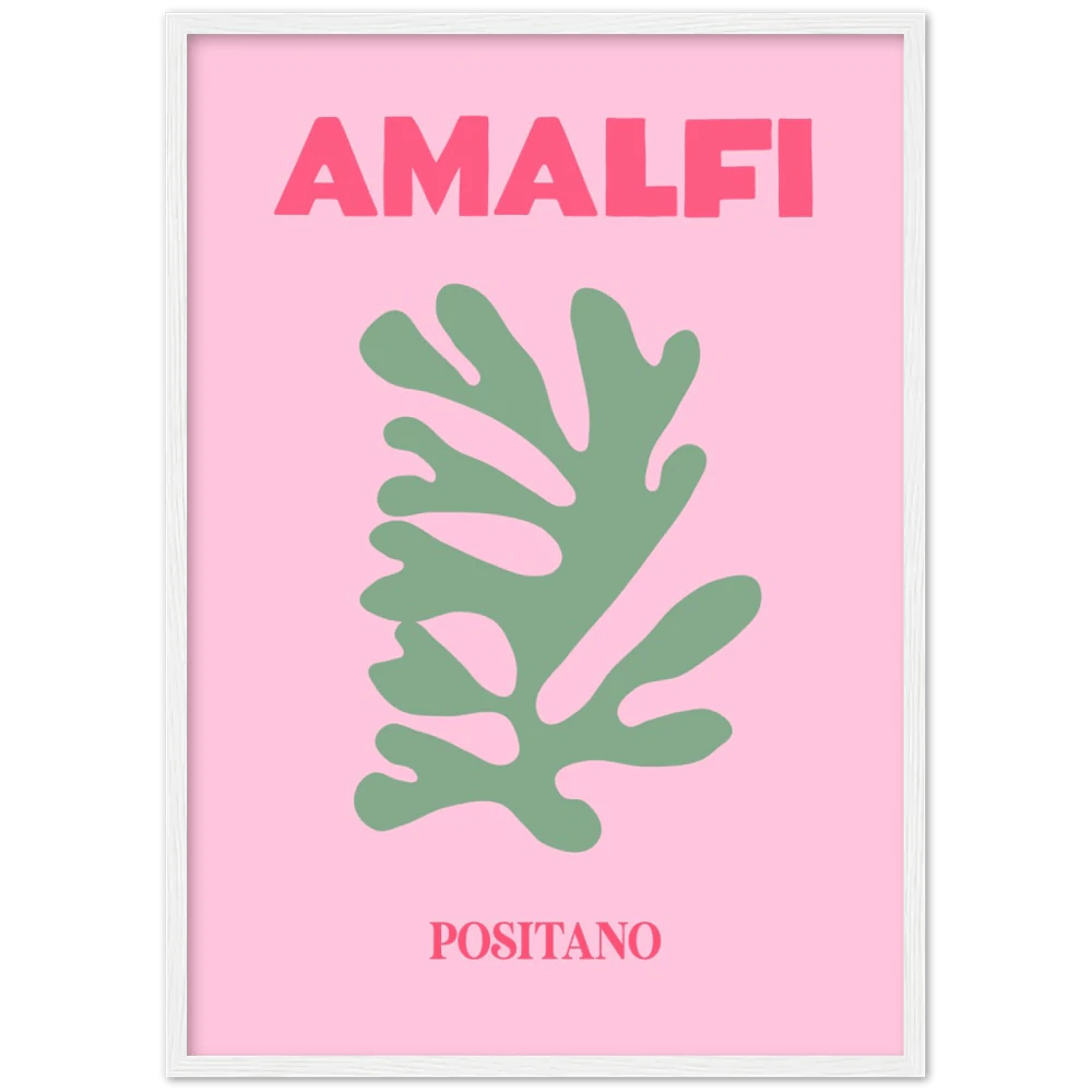 Amalfi Retro Wall Art - The Trendy Art