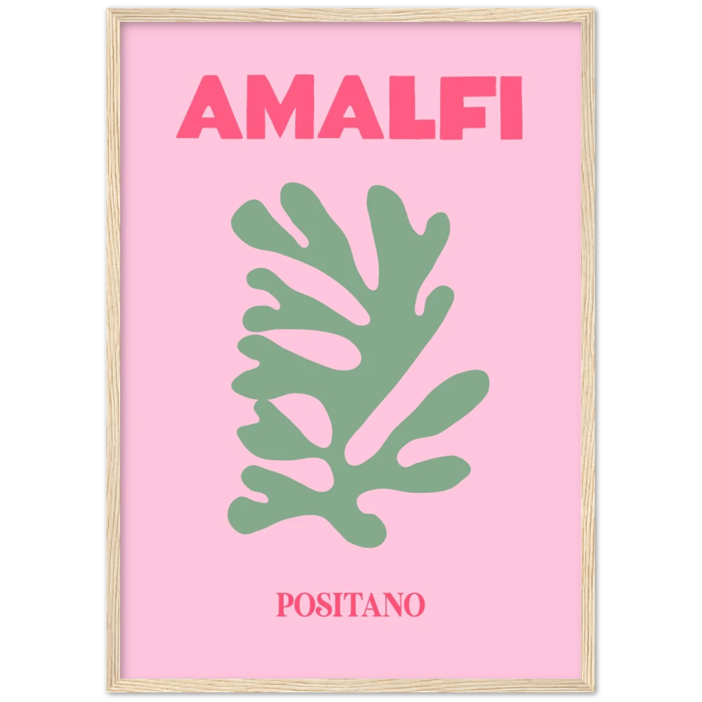 Amalfi Retro Wall Art - The Trendy Art