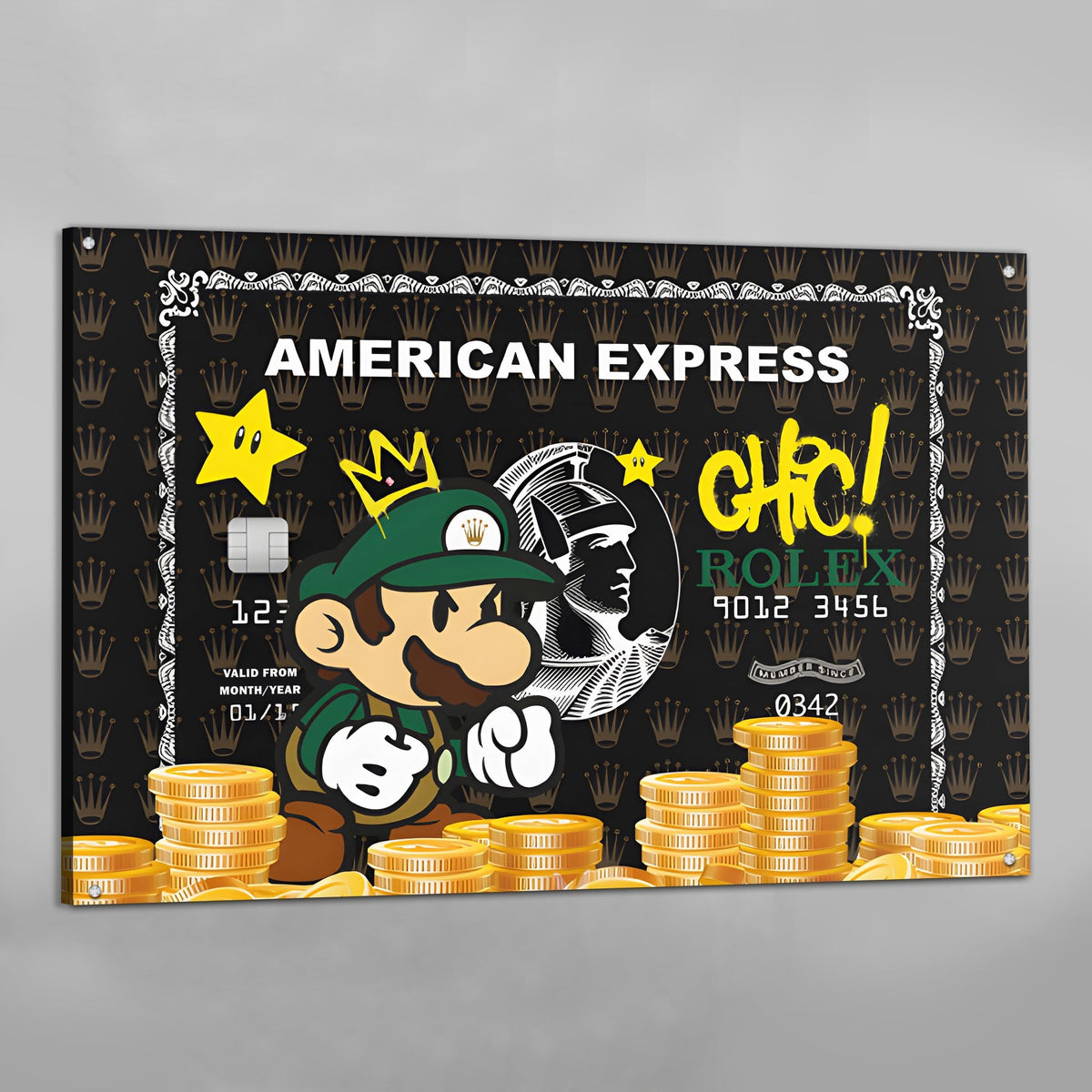 American Express Canvas Wall Art - The Trendy Art