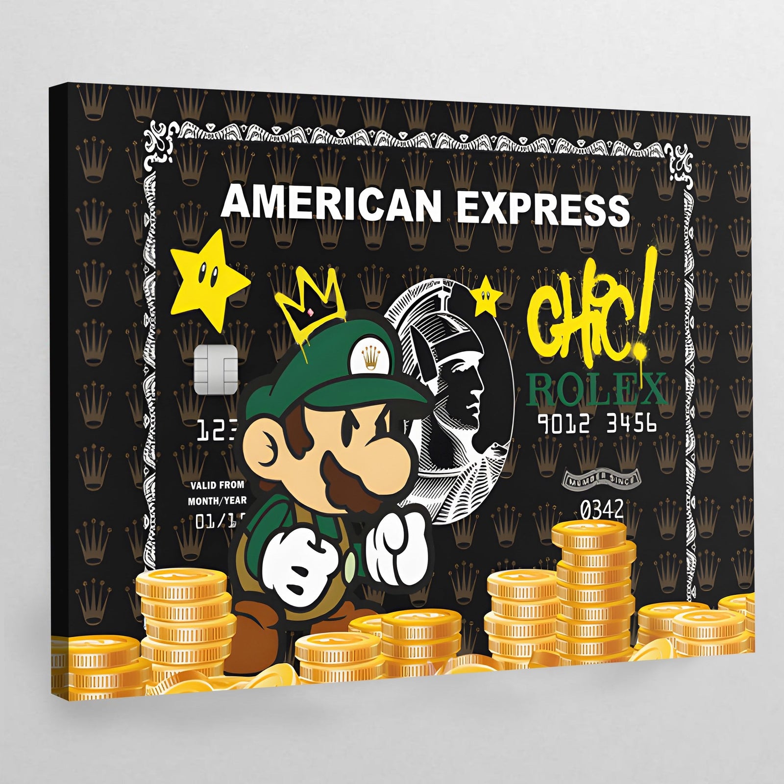 American Express Canvas Wall Art - The Trendy Art