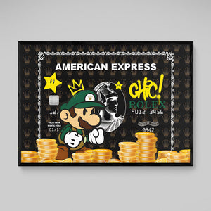 American Express Canvas Wall Art - The Trendy Art